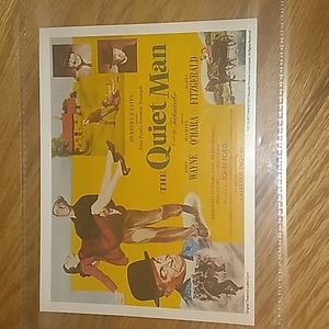 1952 Original Theatrical Lobby Card- "The Quiet Man"- John Wayne, Maureen O'Hara